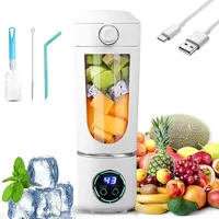 Wenosda Tragbarer Mixer Mini-Standmixer Smoothie-Maker