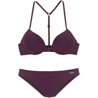 bruno banani Push-Up-Bikini Damen bordeaux Gr.34 Cup AA