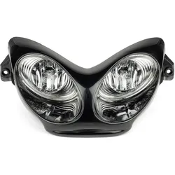 Scheinwerfer Doppeloptik Yamaha Aerox CAR-GLAS schwarz