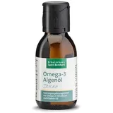 Sanct Bernhard Omega-3-Algenöl | 100 ml | Mit Omega-3-Fettsäuren und Vitamin D3 | Zitronen-Geschmack | Trägt zur gesunden Gehirnfunktion bei | Made in Germany