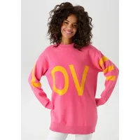 Aniston CASUAL Strickpullover mit eingestricktem LOVE-Schriftzug - NEUE KOLLEKTION,