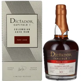 Dictador Rum CAPITULO I 42% vol 0,7 l Geschenkbox