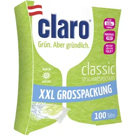 Claro Classic Geschirrspültabs 100 St.