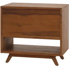 Mendler Waschbeckenunterschrank 61 x 65 x 40 cm Braun