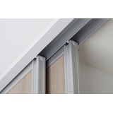 Globus Baumarkt Schienen-Bausatz Rapid Aluminium, silber eloxiert