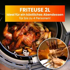 Extralink Heißluftfritteuse SJ-200 2L schwarz