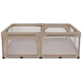 lionelo Florence XL Laufgitter, Beige Sand