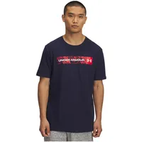 Under Armour Camo Chest Stripe SS Midnight Navy /