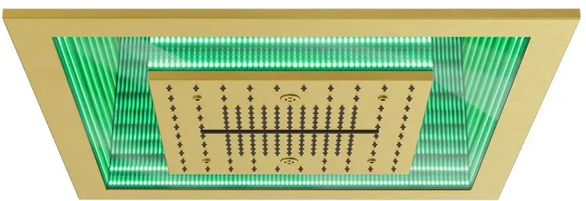 Gessi Sogni Multifunktions-Duschsystem - gold gebürstet PVD