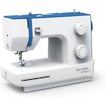 Bernette sew&go 3 - 19 Nähprogramme, automatische Einfädelhilfe, Fadenabschneider, Stichlänge und Nähfußdruck einstellbar