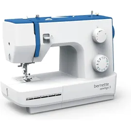 Bernette sew&go 3 - 19 Nähprogramme, automatische Einfädelhilfe, Fadenabschneider, Stichlänge und Nähfußdruck einstellbar