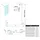 Polysan s.r.o. Polysan ESCA graues Glas 1467x2100mm - Grau