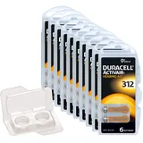 wns-emg-world Big Box Pack kompatibel mit Duracell Activair Typ 312 Hörgerätebatterie PR41 ZL3, 60 Stück