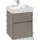 Villeroy & Boch Collaro Waschtischunterschrank C00600AB 46x54,6x37,4cm, Waschbecken mittig, Black Oak