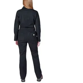 CARHARTT Relaxed Fit Canvas Coverall Overall - Black - L