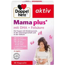 Doppelherz Mama plus mit Dha+folsäure Kapseln