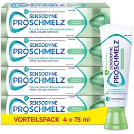 proschmelz Zahnpasta Zahnschmelzschutz 4 x 75 ml