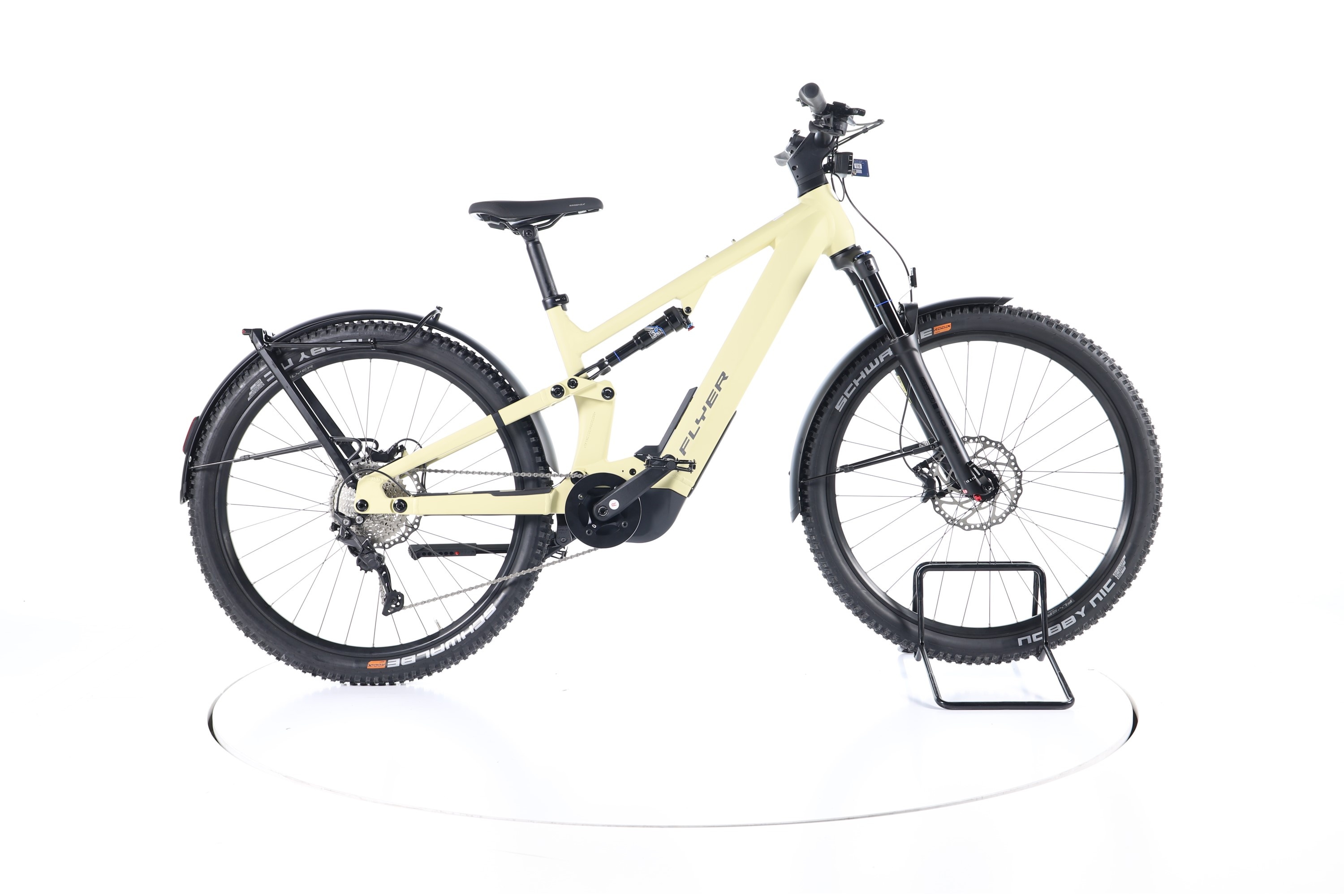 Flyer Goroc X 2.10 Fully E-Bike 2022 - sahara sand satin - S