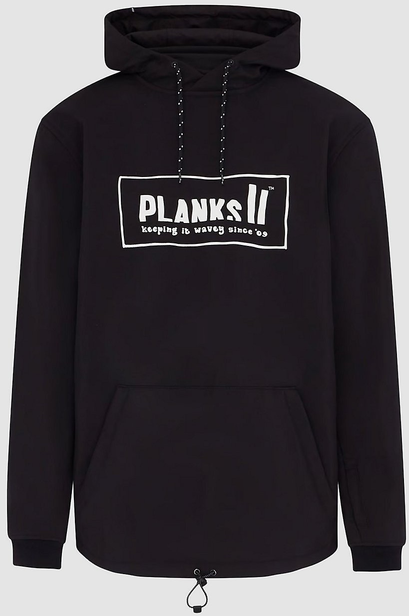 Planks Parkside Soft Shell Riding Fleecejacke black Gr. L