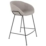 ZUIVER Feston Thekenhocker, grau