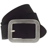 Vanzetti Damengürtel Leder schwarz 90 cm