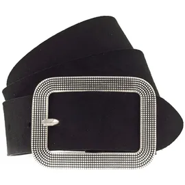 Vanzetti Damengürtel Leder schwarz 90 cm