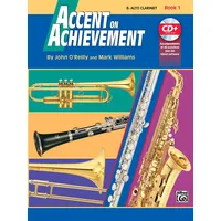 Alfred Music Publishing Accent On Achievement, Book 1 (Eb-AltKlarinette):