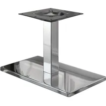 GGM Möbel Bistro Lounge Tischgestell 40 x 70 cm Edelstahl