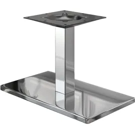 GGM Möbel Bistro Lounge Tischgestell 40 x 70 cm Edelstahl