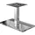GGM Möbel Bistro Lounge Tischgestell 40 x 70 cm Edelstahl