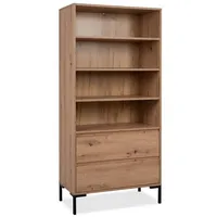 freiraum Korsika Aktenregal 77,5 x 40 x 165 cm Artisan Oak