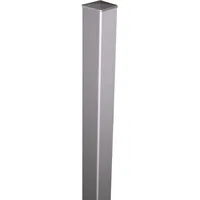 GROJA Zaunpfahl 6 x 6 x 150 cm Silber/Aluminium