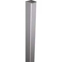 GROJA Zaunpfahl 6 x 6 x 150 cm Silber/Aluminium
