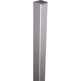 GROJA Zaunpfahl 6 x 6 x 150 cm Silber/Aluminium