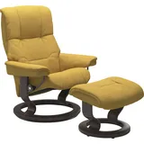 Stressless Stressless® Relaxsessel »Mayfair«, mit Classic Base, Größe S, M & L, Gestell Wenge, gelb