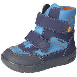 Ricosta Unisex Schlupfstiefel in blau-Kombi - Gr. 32 - 32 EU Weit