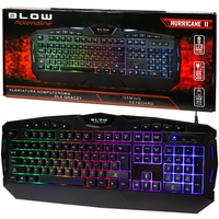 BLOW Gaming Tastatur für Spieler beleuchtet LED