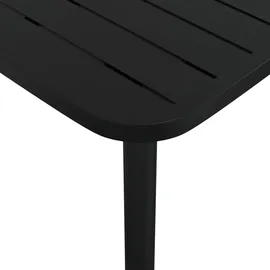 vidaXL Bistrotisch Ø 80 x 71 cm anthrazit