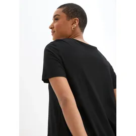 bonprix T-Shirt Schwarz XXL
