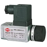 Riegler Vakuum-Drucks.,elektr.,Gerätestecker Typ A,Flansch,-0,85/-0,15bar