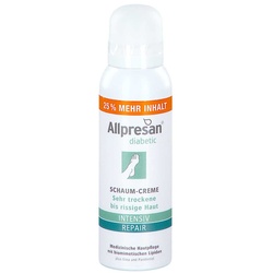 Allpresan Diabetic Intensiv + Repair mit Urea Schaumcreme