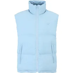 Jerseyweste DEF "DEF Herren DEF Puffer Vest", Herren, Gr. S, blau, 100% Polyester, Westen