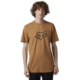 Fox Racing Herren, kurzärmelig Legacy Fox Head T-Shirt mit kurzen Ärmeln, Cognac, X-Large