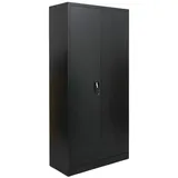 Proregal Elephant Aktenschrank 180x80x40 cm Schwarz