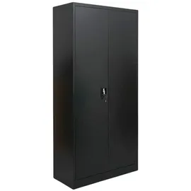 Proregal Elephant Aktenschrank 180x80x40 cm Schwarz
