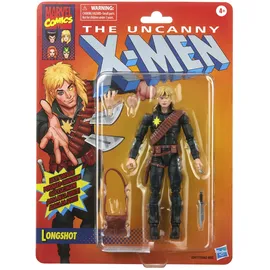 Marvel Hasbro F3977 Legends Series X-Men Classic Longshot 15,2 cm Actionfigur Spielzeug, 4 Zubehörteile, Mehrfarbig