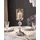 Beliani Teelichthalter Cotui Glas Silber