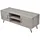 vidaXL TV-Schrank Lowboard 120x40x110 cm Grau Metall