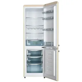 Wolkenstein KG250.4RT SC A++ Retro-Kühl-Gefrierkombination (249 l, 1775 mm hoch, Creme)