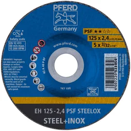pferd tools Trennscheibe gekröpft 125 mm 10 St.